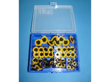 Sortimentskoffer Augen gelb