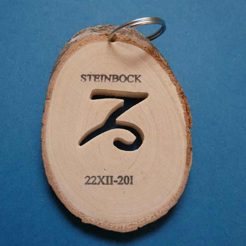 Schlüsselanhänger Steinbock