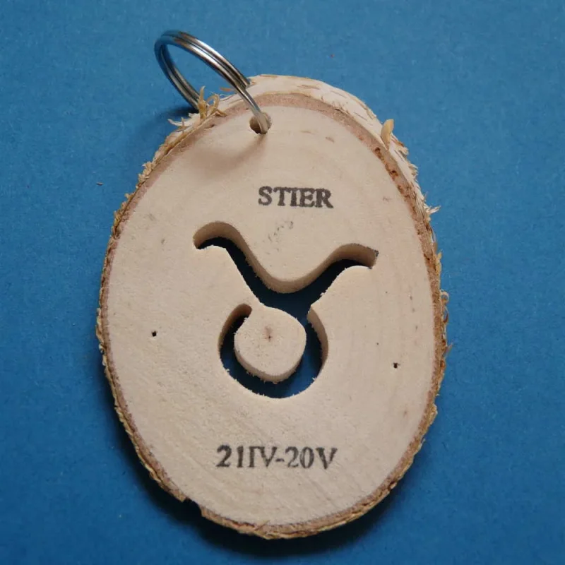 Schlüsselanhänger Stier