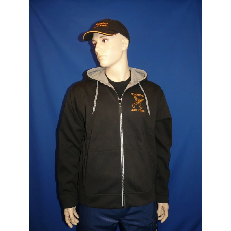 Sweatshirtjacke Chainsaw Rock n Roller
