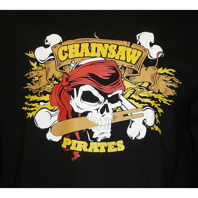 T-Shirt Chainsaw Pirate
