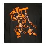 T-Shirt Chainsaw Samurai orange