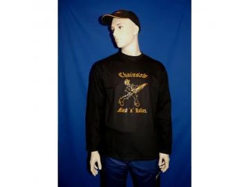 T-Shirt Langarm Chainsaw Rock n Roller