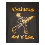T-Shirt Langarm Chainsaw Rock n Roller
