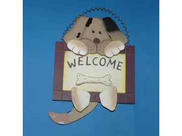 Türschild Hund