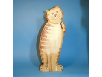 Türstopper Katze braun