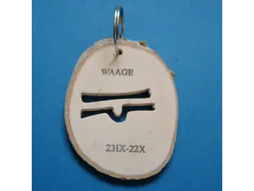 Schlüsselanhänger Waage