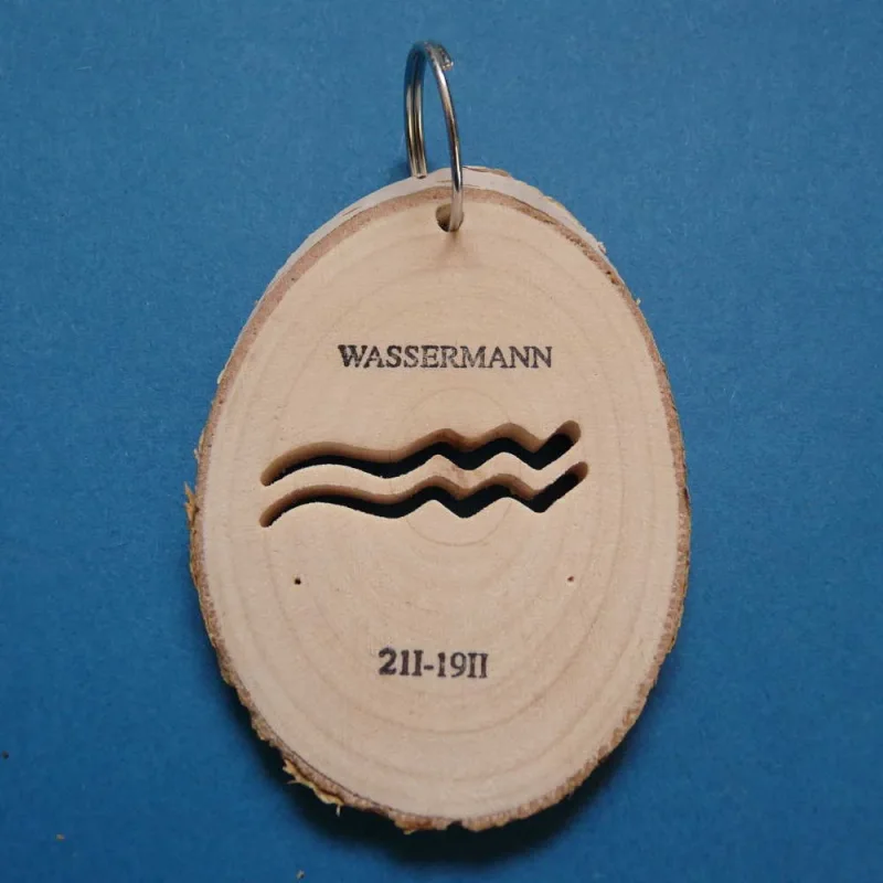 Schlüsselanhänger Wassermann