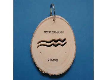 Schlüsselanhänger Wassermann