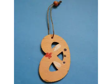 Weihnachtsanhänger Brezel