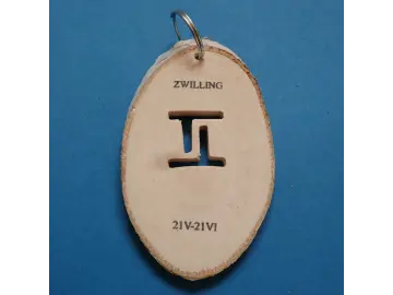 Schlüsselanhänger Zwilling